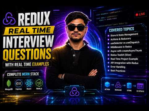 Redux Toolkit Complete Tutorial | Redux Interview Questions | React Redux